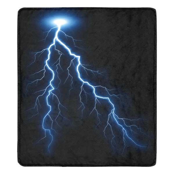 507855775 Blue Lightning Blanket