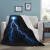 507855777 Blue Lightning Blanket