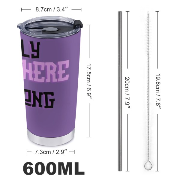 508224065 Only Juice 20oz Stainless Steel Tumbler