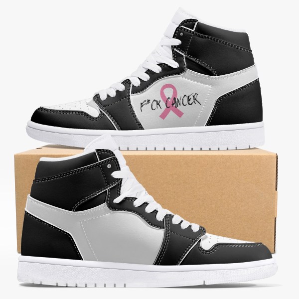 Classic High-Top Sneakers - F*CK CANCER Edition