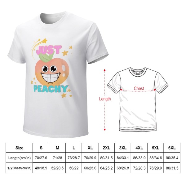 509253220 Just Peachy Ladies T-Shirt