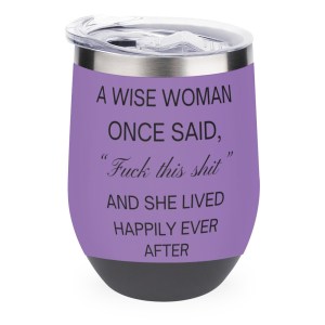 510173014 Wise Woman 12oz Wine Tumbler