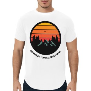 509888502 Where You Feel Most Alive T-Shirt