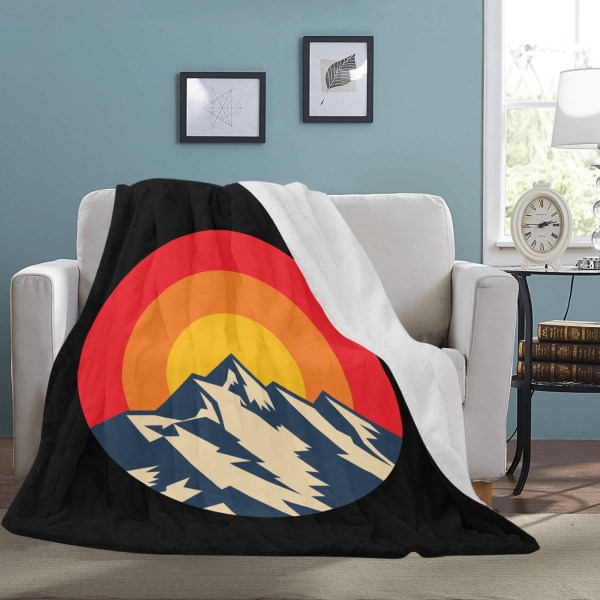 509966830 Rocky Bullseye Fleece Blanket