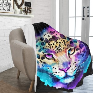 509971316 Mystic Cat Fleece Blanket