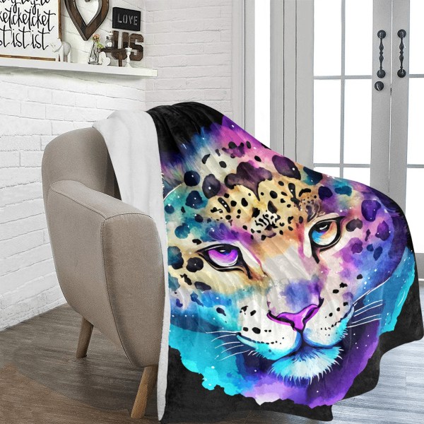 509971316 Mystic Cat Fleece Blanket