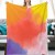 510153252 Color Spill Fleece Blanket 70"x80"