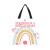 509801076 Teacher Rainbow Tote Bag