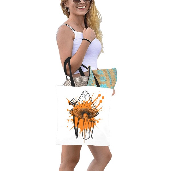 Small Mushroom Tote Bag