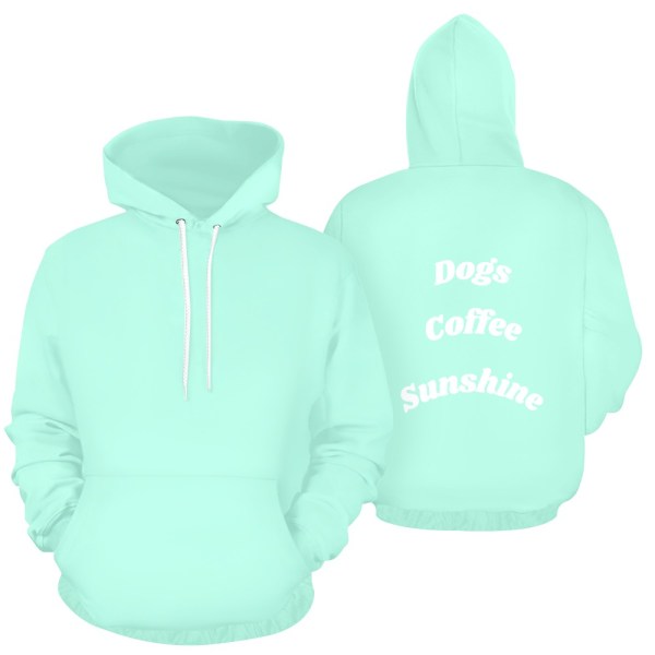 Dogs Coffee Sunshine Hoodie