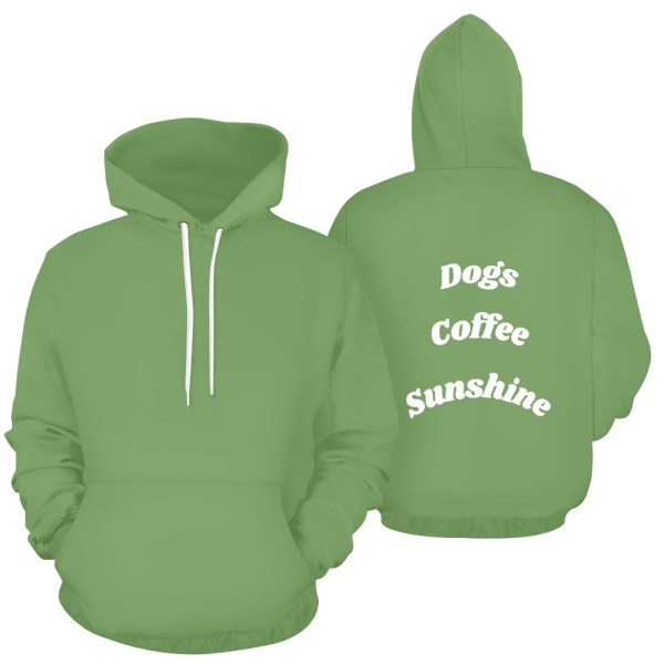 Dogs Coffee Sunshine Hoodie
