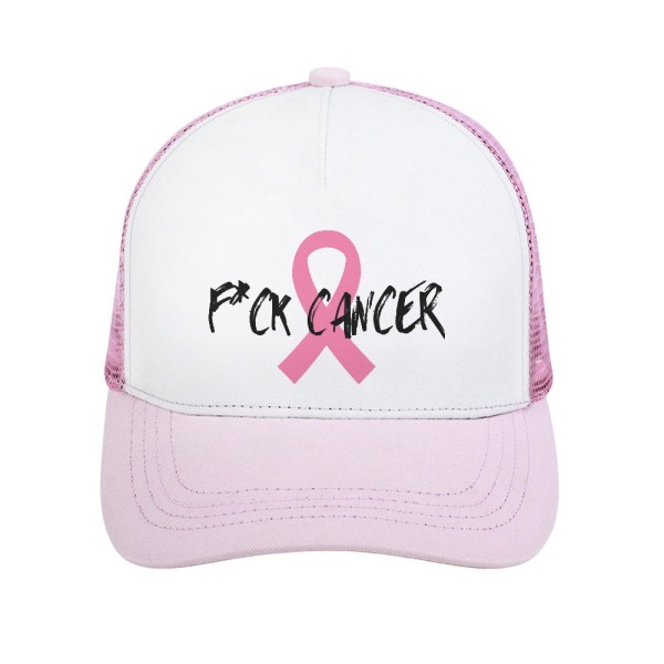 F*CK CANCER Pink Snapback Hat