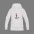 510800643 Watercolor Cock Hoodie