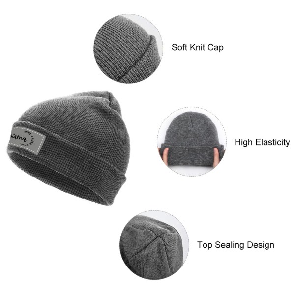 Mama Knitted Beanie