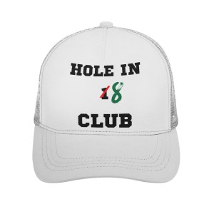 511274546 Hole in 8 Club Golf Snapback Hat