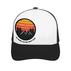 Go Where You Feel Most Alive Snapback Hat