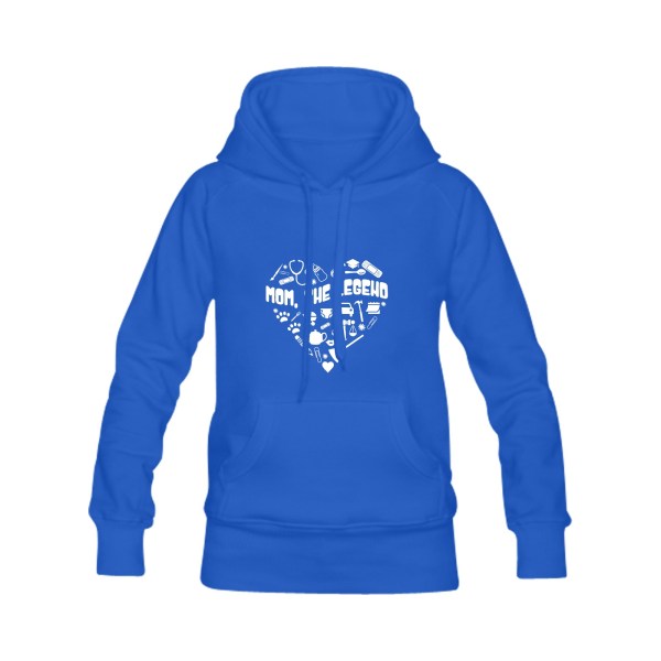 510707876 Mom The Legend Hoodie