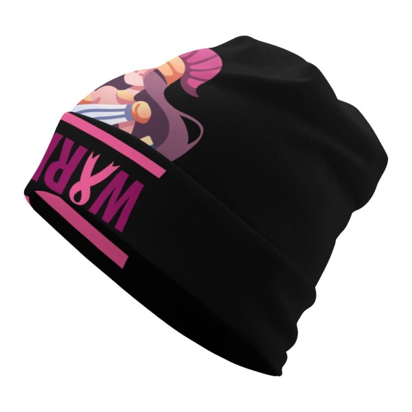 Warrior Beanie (Breast Cancer Awareness)