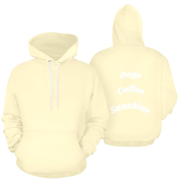 Dogs Coffee Sunshine Hoodie