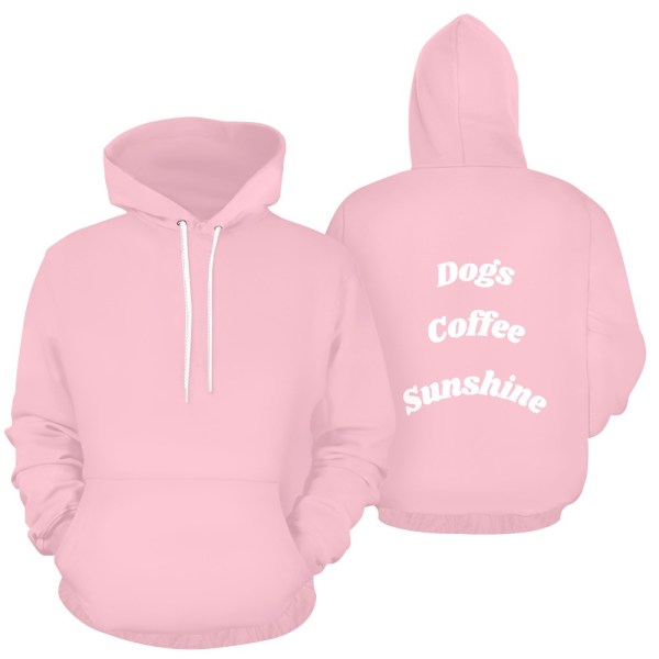 Dogs Coffee Sunshine Hoodie
