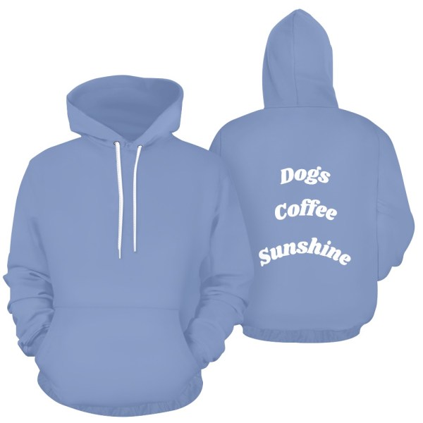 Dogs Coffee Sunshine Hoodie