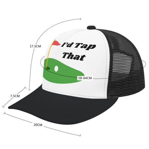 I'd Tap That Golf Snapback Hat